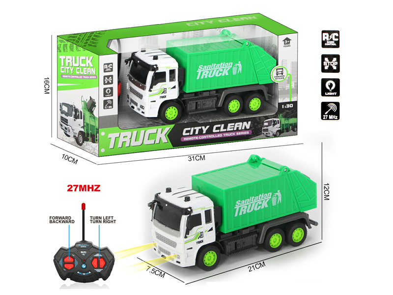 4Ch R/C Sanitation Vehicle With Light