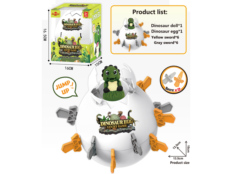 Triceratops Jumping Egg Toy