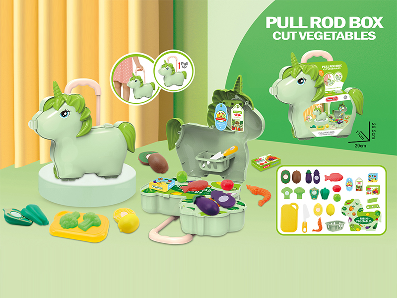 Unicorn Fruit And Vegetable Trolley Case