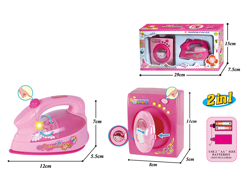 Iron + Washing Machine