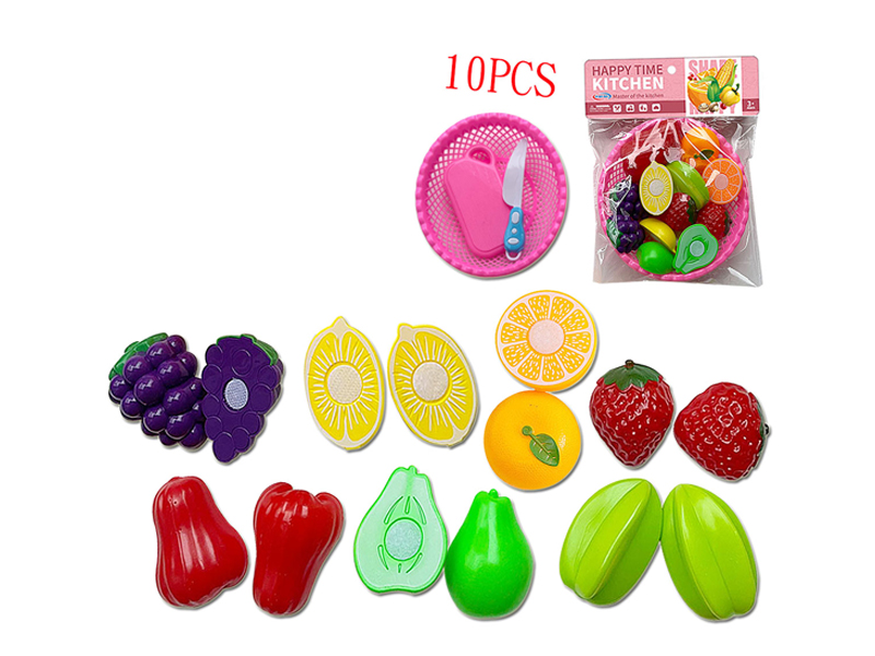 10PCS Cuttable Fruit Basket