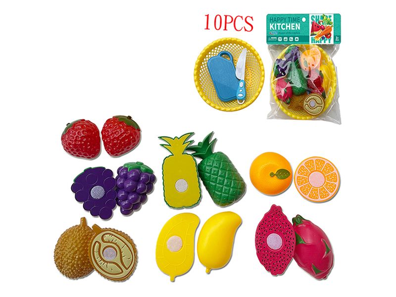 10PCS Cuttable Fruit Basket