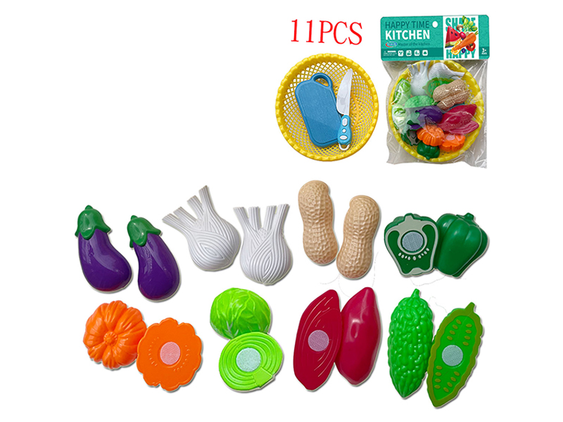 11PCS Cuttable Vegetable Basket