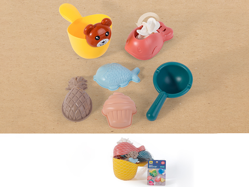 Soft Plastic Beach Set 6pcs