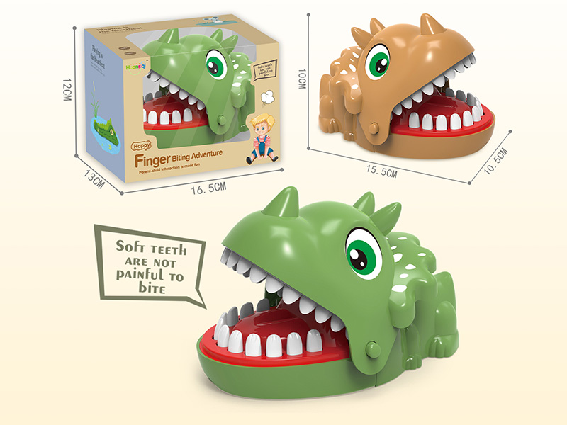 Triceratops Bite Finger Toys