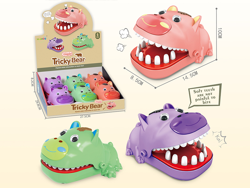 Bear Bite Finger Toys 6PCS