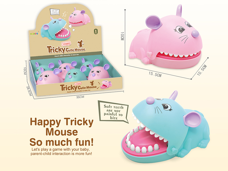 Mouse Bite Finger Toys 6pcs