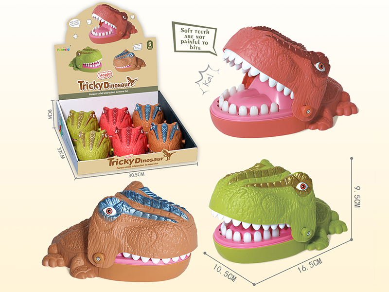 Dinosaur Bite Finger Toys 6pcs