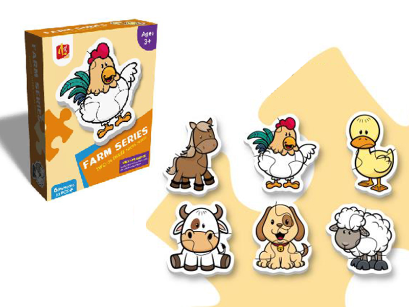 Farm Series Puzzle 15pcs
