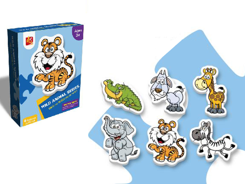 Wild Animal Series Puzzle 16pcs