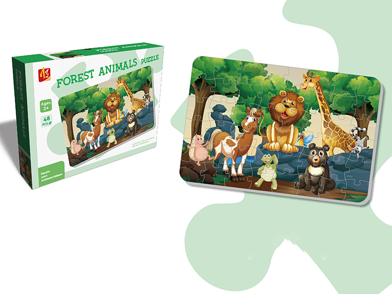 Forest Animals Puzzle 48pcs