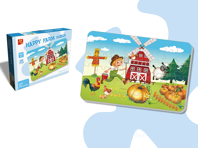 Happy Farm Puzzle 48pcs