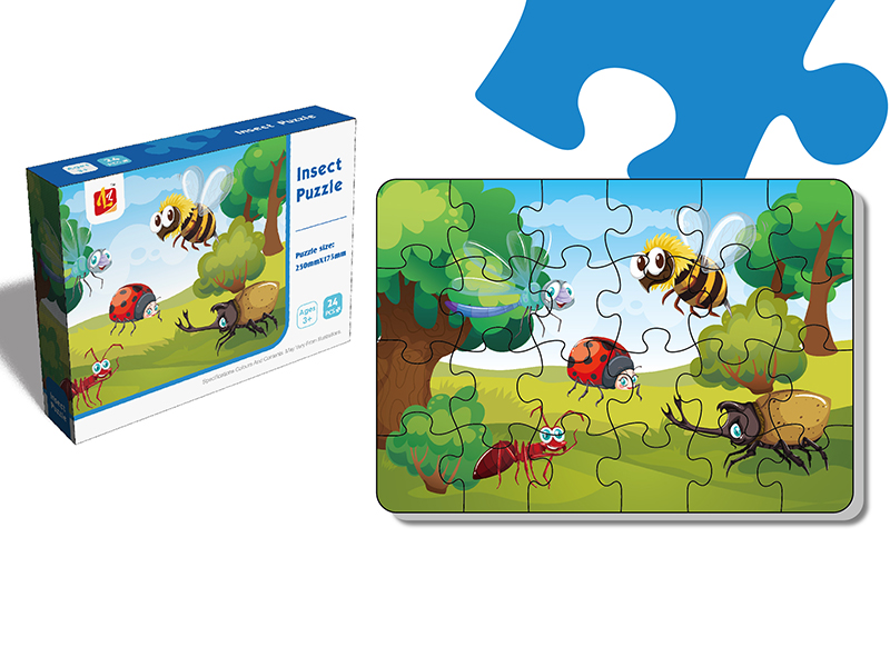 Insect Puzzle 24pcs