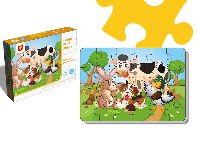 Happy Farm Puzzle 24pcs