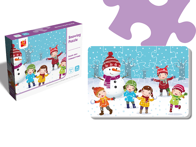 Snowing Puzzle 24pcs