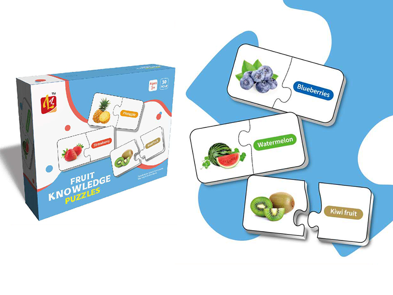 Fruit Knowledge Matching Puzzle 60pcs