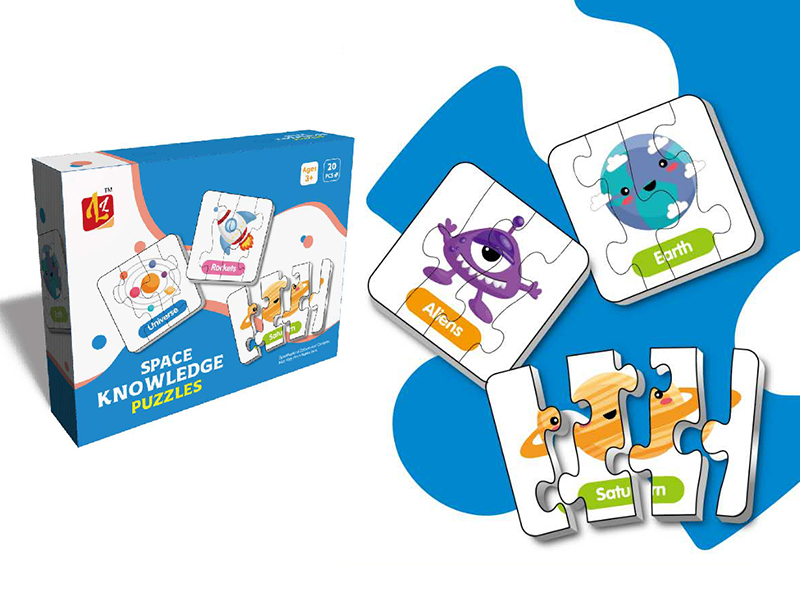 Space Knowledge Matching Puzzles 60pcs