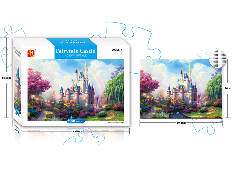 Fairy Tale Castle Jigsaw Puzzle 500PCS