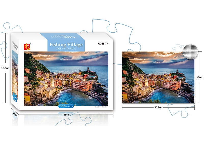 Cinque Terre Jigsaw Puzzle 500PCS