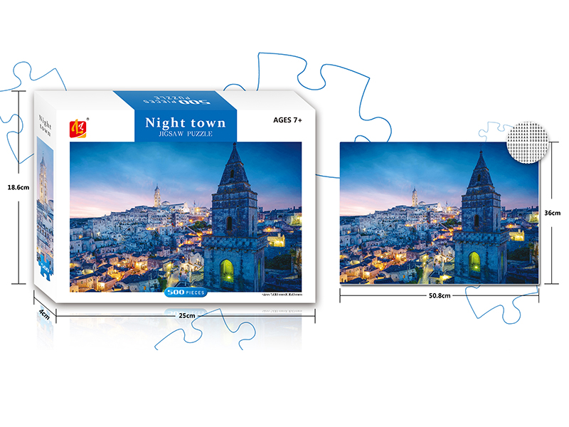 Night Town Jigsaw Puzzle 500PCS
