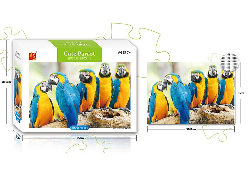 Cute Parrot Jigsaw Puzzle 500PCS