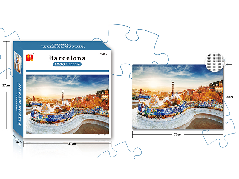 Barcelona Puzzle 1000PCS