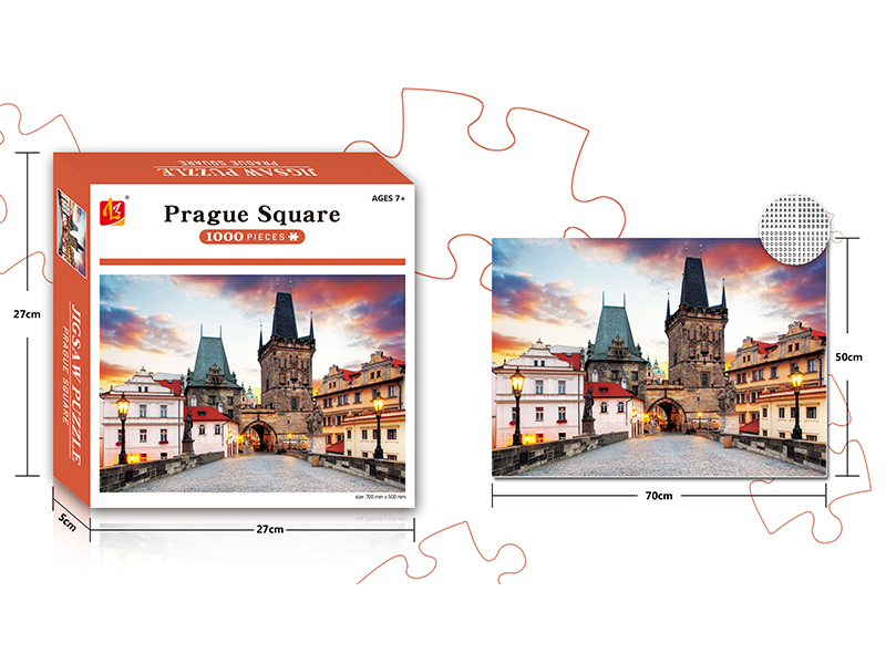 Prague Square Puzzle 1000PCS