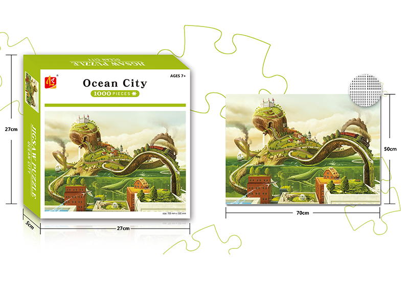 Ocean City Puzzle 1000PCS
