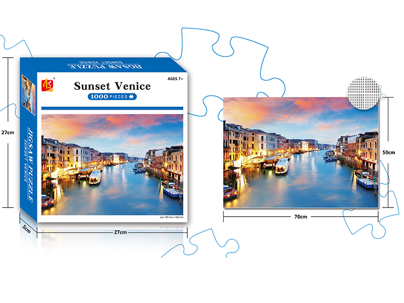 Sunset Venice Puzzle 1000PCS