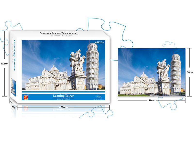 Leaning Tower Jigsaw Puzzle 1000PCS