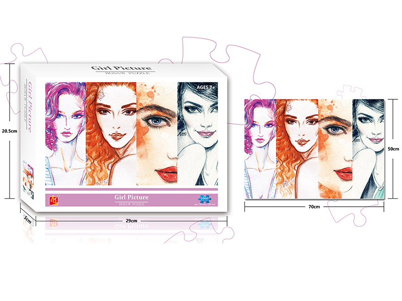 Girl Picture Jigsaw Puzzle 1000PCS