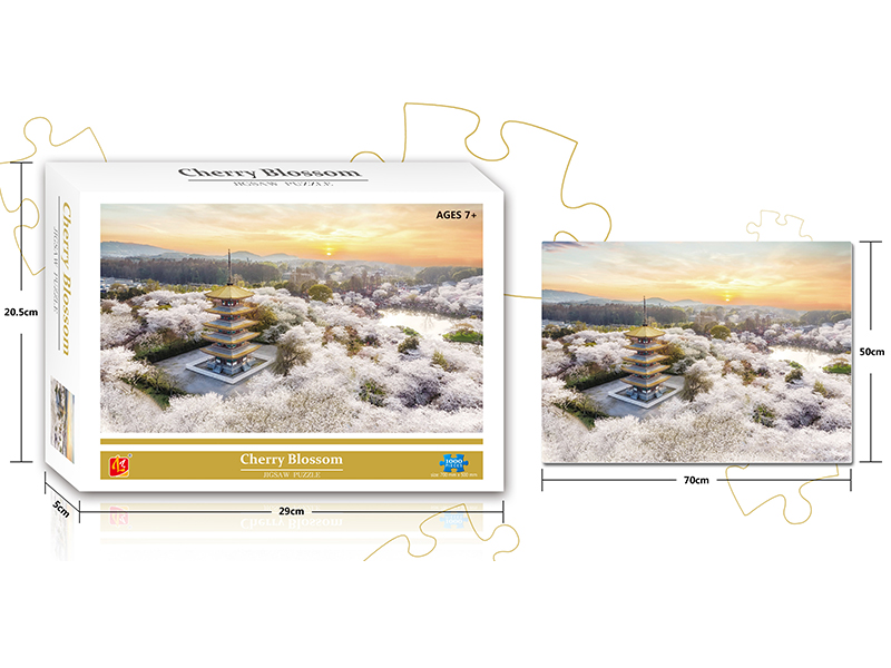 Cherry Blossom Jigsaw Puzzle 1000PCS