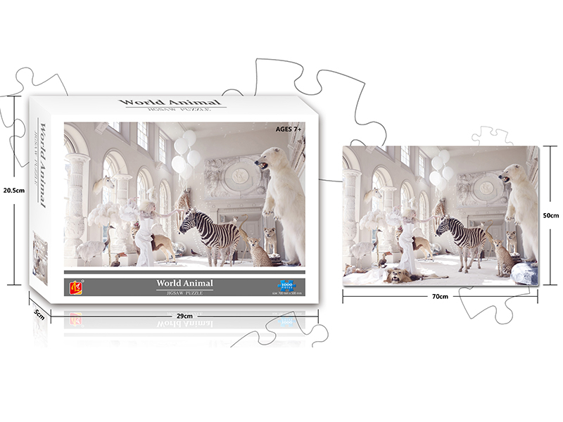 Animal World Jigsaw Puzzle 1000PCS