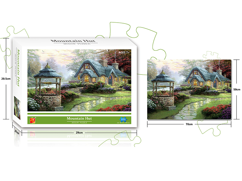 Mountain Hut Jigsaw Puzzle 1000PCS