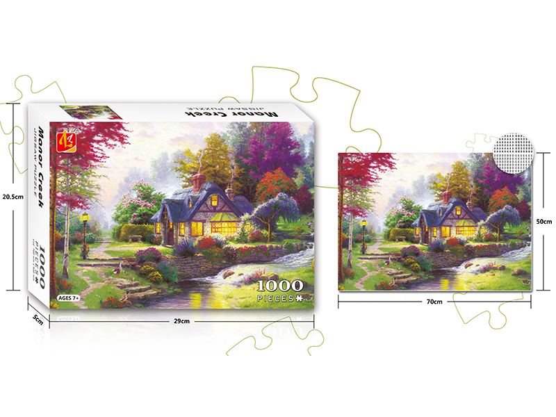 Manor Creek Jigsaw Puzzle 1000PCS