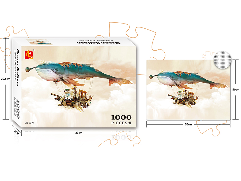 Ocean Hot Air Balloon Jigsaw Puzzle 1000PCS