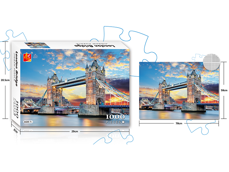 London Bridge Jigsaw Puzzle 1000PCS