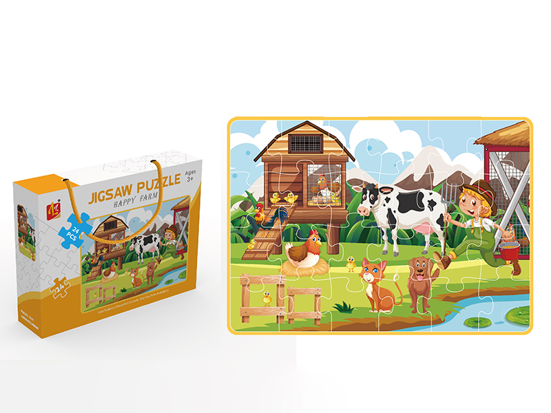 Happy Farm Jigsaw Puzzle 24PCS