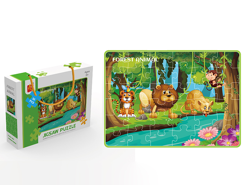 Forest Animal Jigsaw Puzzle 36PCS