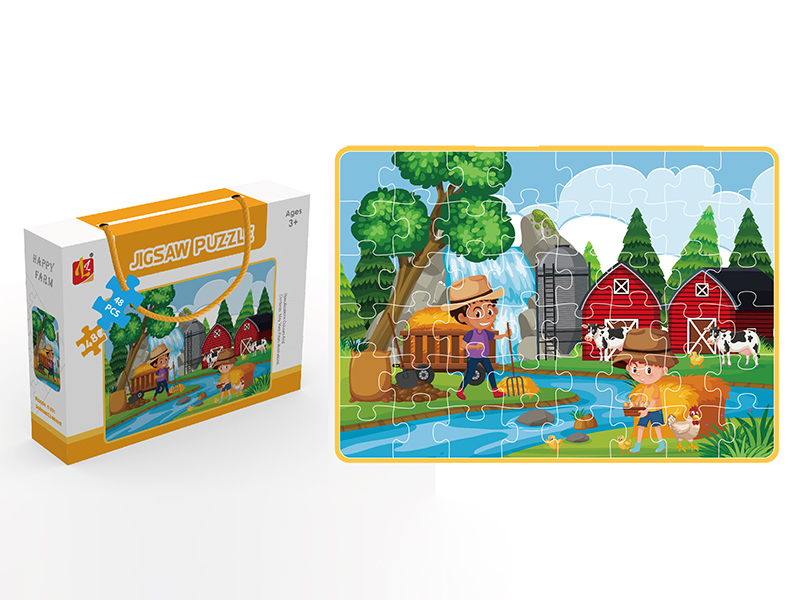 Happy Farm Jigsaw Puzzle 48PCS