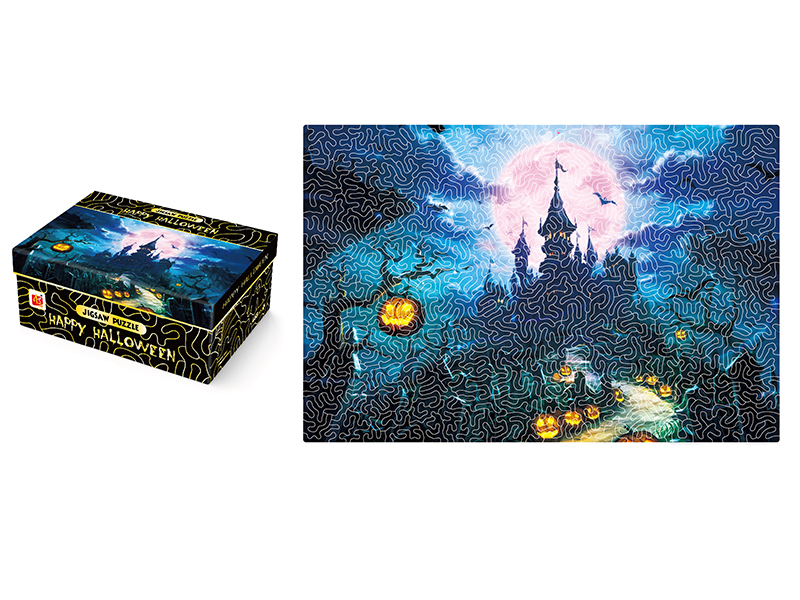 Happy Halloween Jigsaw Puzzle 468pcs