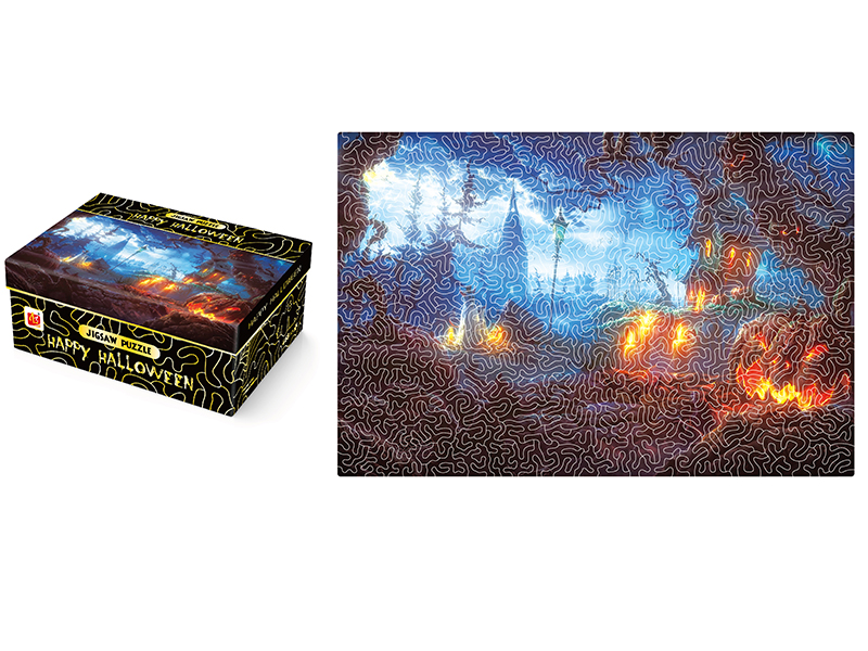Happy Halloween Jigsaw Puzzle 468pcs