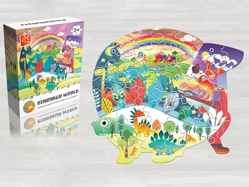 Dinosaur World Jigsaw Puzzle 36pcs