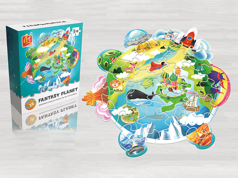 Fantasy Planet Jigsaw Puzzle 28pcs