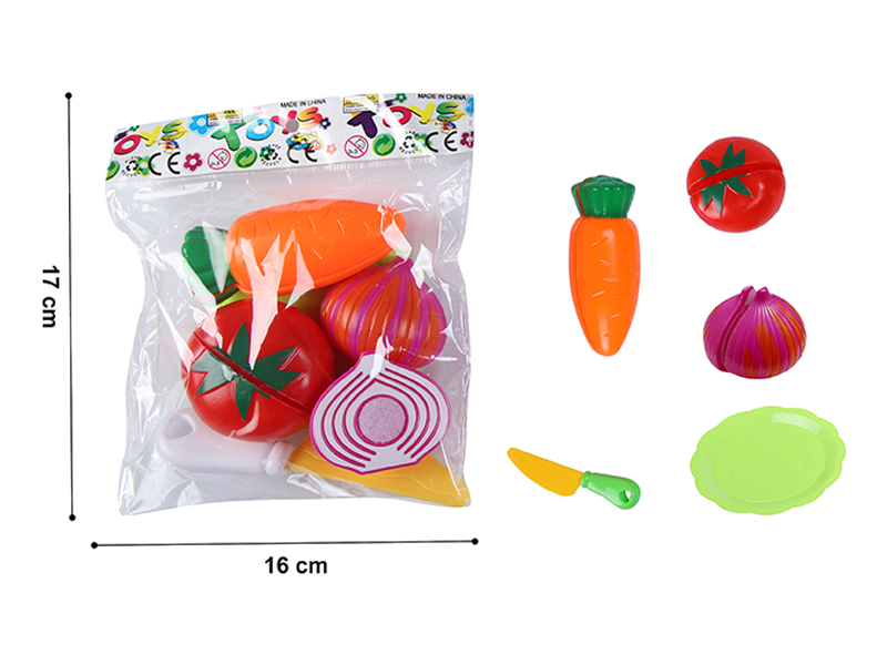 5PCS Cuttable Fruits Toy