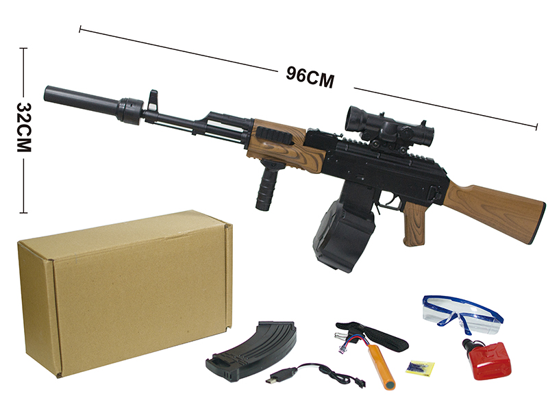 Automatic Manual Dual Function AK Water Bullet Gun