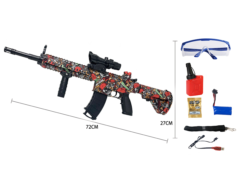 M416 Three Modes Water Bullet Gun(Water Transfer Printing))
