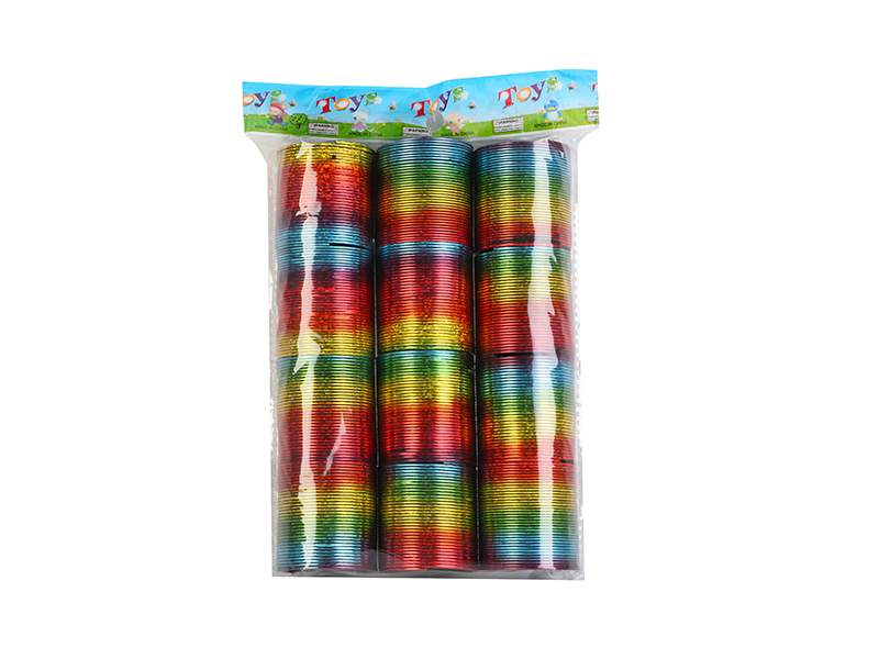 12pcs Colorful Gold Stamping Rainbow Circle