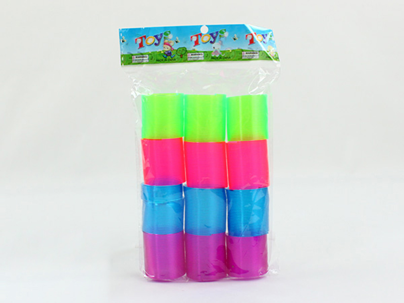 12pcs 4 Colors Transparent Rainbow Circle