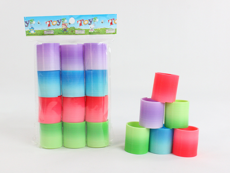 4 Color Gradient Rainbow Circle 12pcs